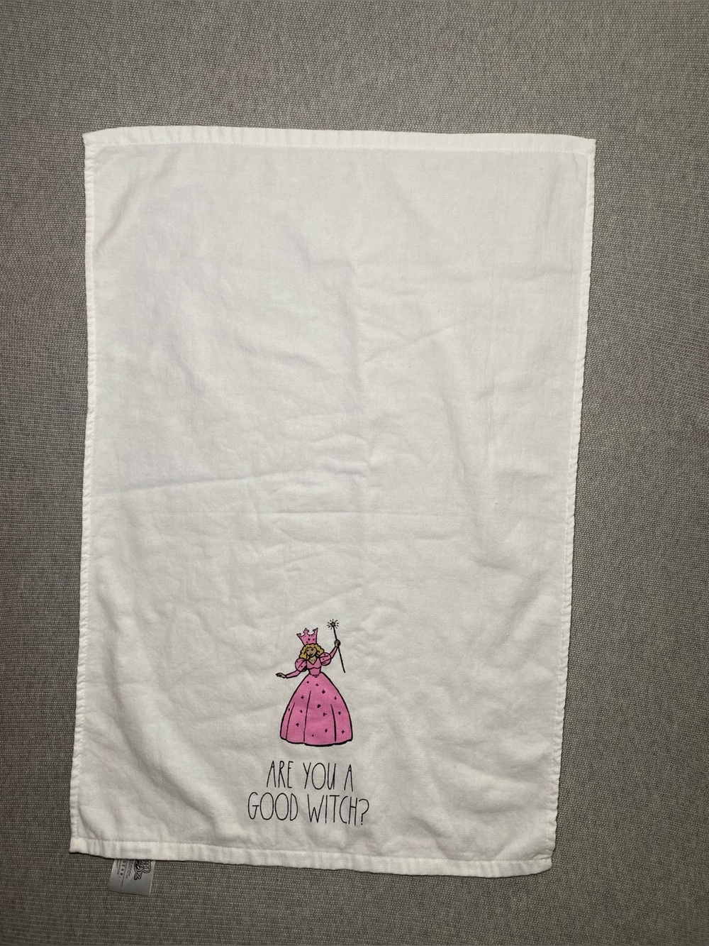 Rae Dunn Wizard Of Oz Wicked Glinda Good Witch Kitchen Towel